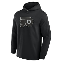 Philadelphia Flyers Fanatics Elements Blaze Tri-Blend Long Sleeve Hoodie T-Shirt