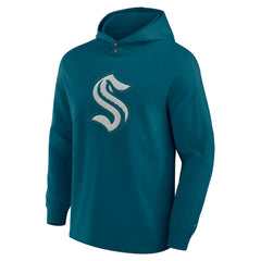 Seattle Kraken Fanatics Elements Blaze Tri-Blend Long Sleeve Hoodie T-Shirt