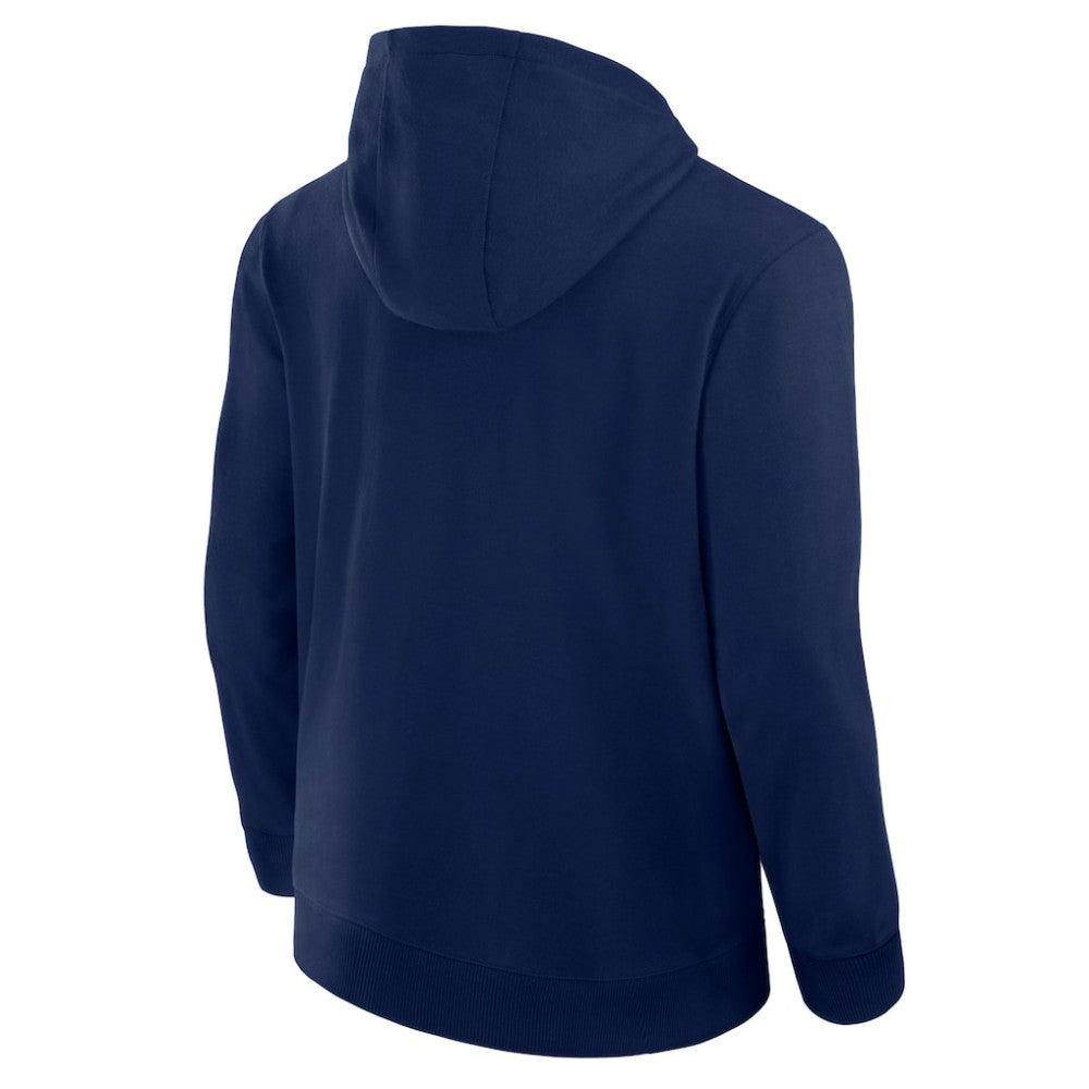 Seattle Kraken Fanatics Elements Tonal Primary Tri-Blend Full-Zip Hoodie