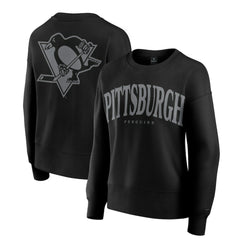 Pittsburgh Penguins Fanatics Women's Elements Flow Pullover Sweatshirt