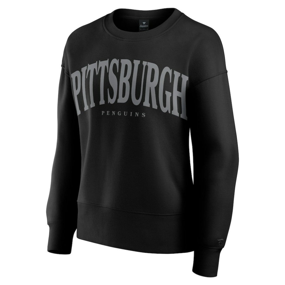Pittsburgh Penguins Fanatics Women's Elements Flow Pullover Sweatshirt