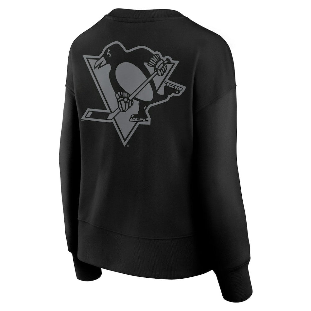 Pittsburgh Penguins Fanatics Women's Elements Flow Pullover Sweatshirt