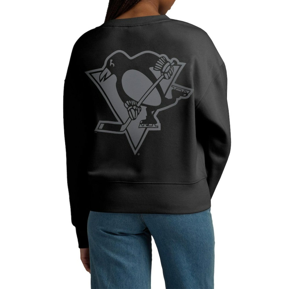 Pittsburgh Penguins Fanatics Women's Elements Flow Pullover Sweatshirt