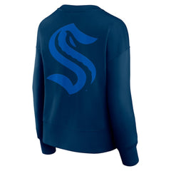 Seattle Kraken Fanatics Women's Elements Flow Pullover Sweatshirt