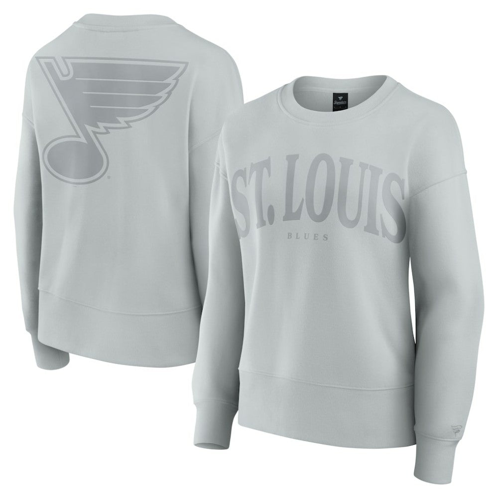 St. Louis Blues Fanatics Women's Elements Flow Pullover Sweatshirt