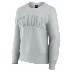 St. Louis Blues Fanatics Women's Elements Flow Pullover Sweatshirt