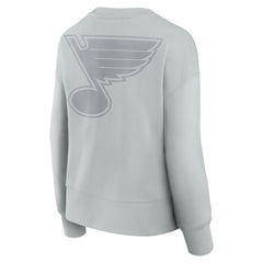 St. Louis Blues Fanatics Women's Elements Flow Pullover Sweatshirt