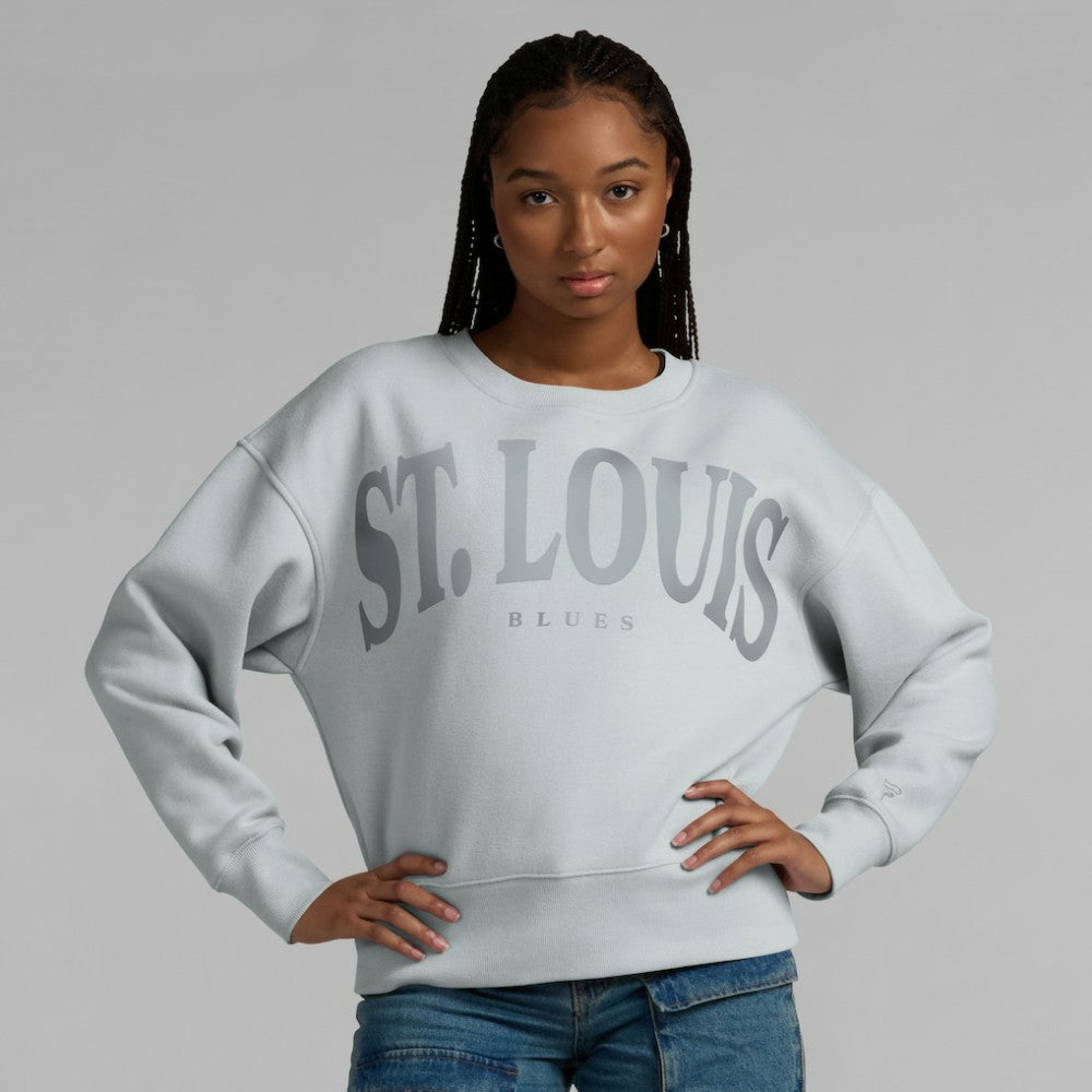 St. Louis Blues Fanatics Women's Elements Flow Pullover Sweatshirt