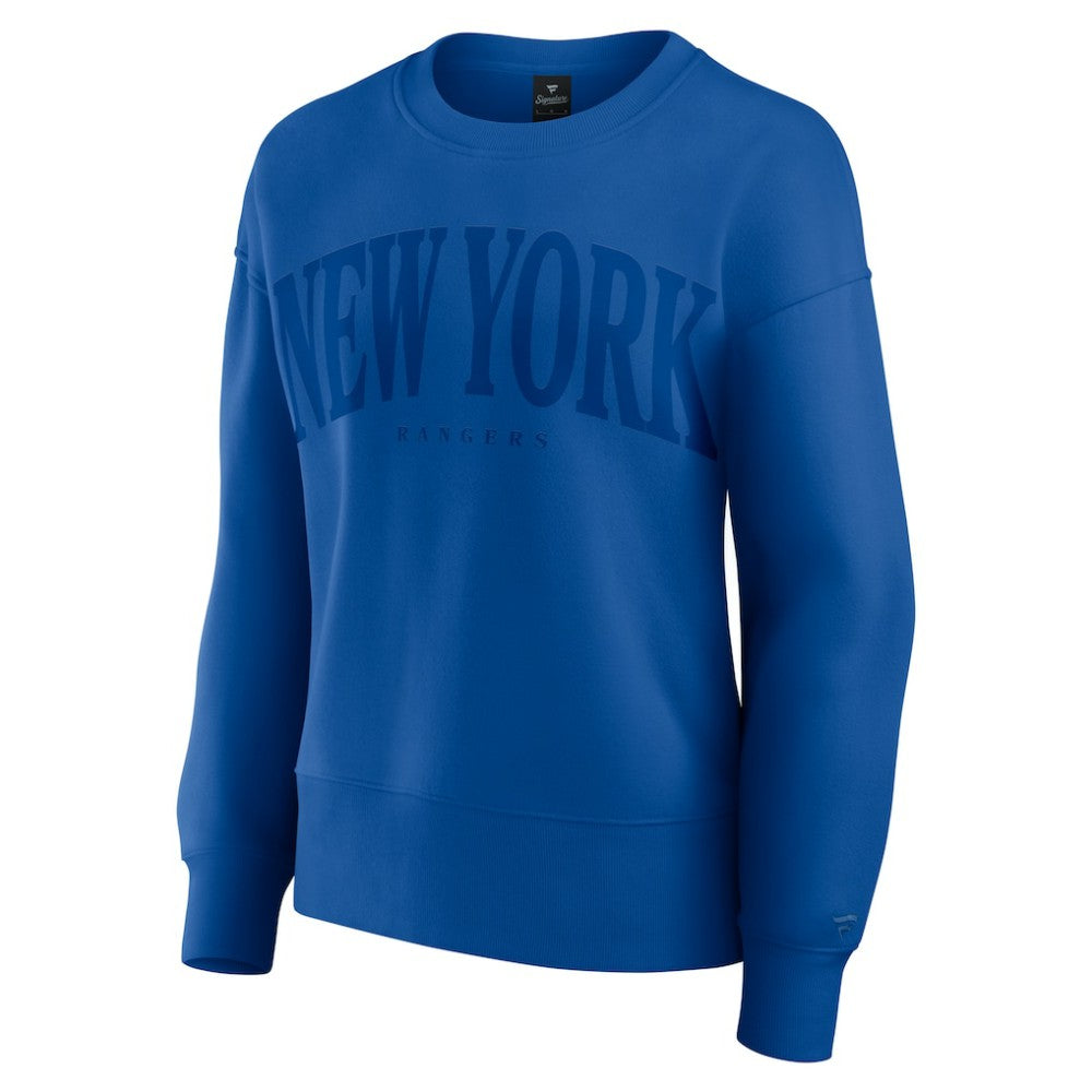 New York Rangers Fanatics Women's Elements Flow Pullover Sweatshirt