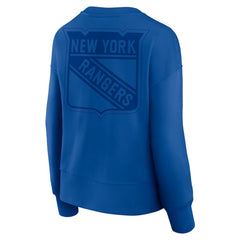 New York Rangers Fanatics Women's Elements Flow Pullover Sweatshirt
