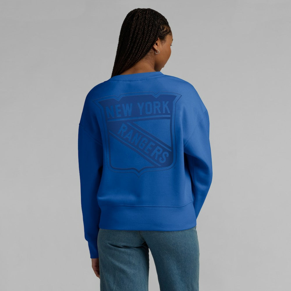 New York Rangers Fanatics Women's Elements Flow Pullover Sweatshirt