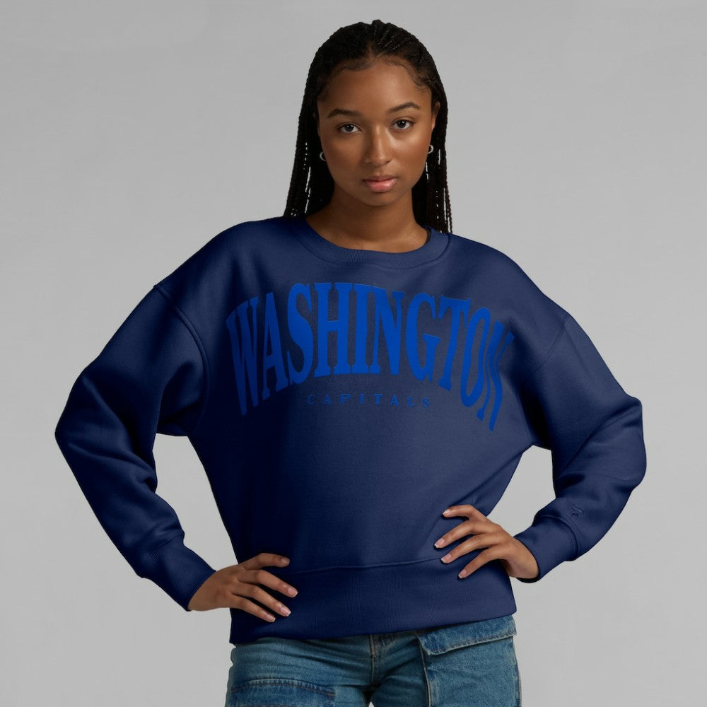 Washington Capitals Fanatics Women's Elements Flow Pullover Sweatshirt