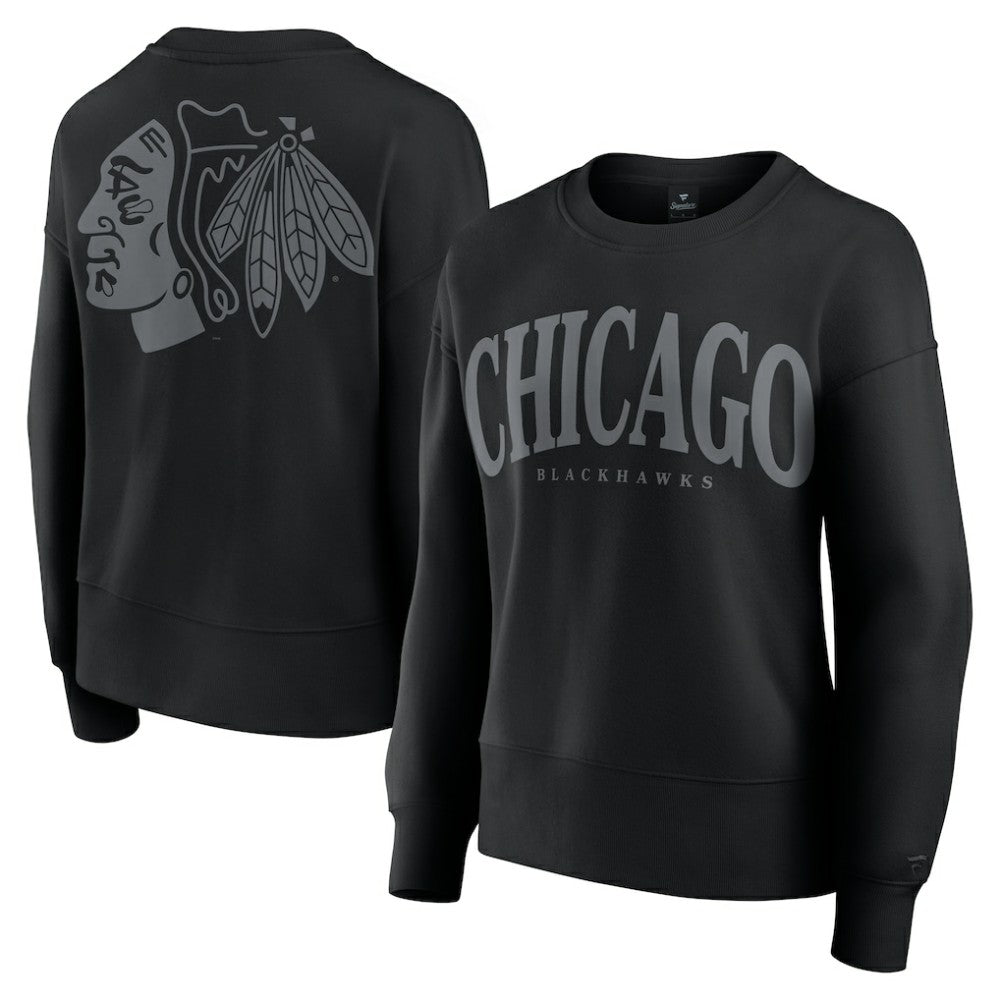 Chicago Blackhawks Fanatics Women's Elements Flow Pullover Sweatshirt