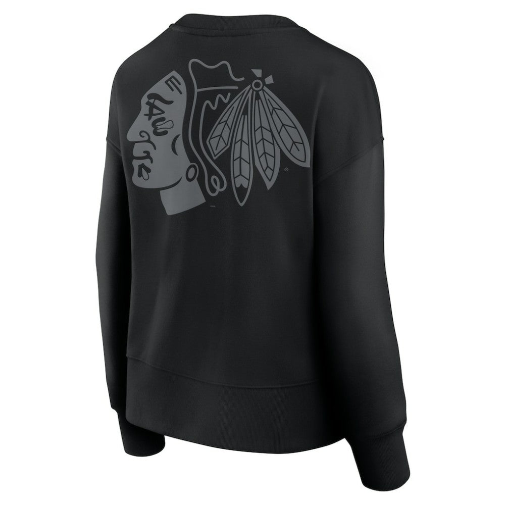 Chicago Blackhawks Fanatics Women's Elements Flow Pullover Sweatshirt