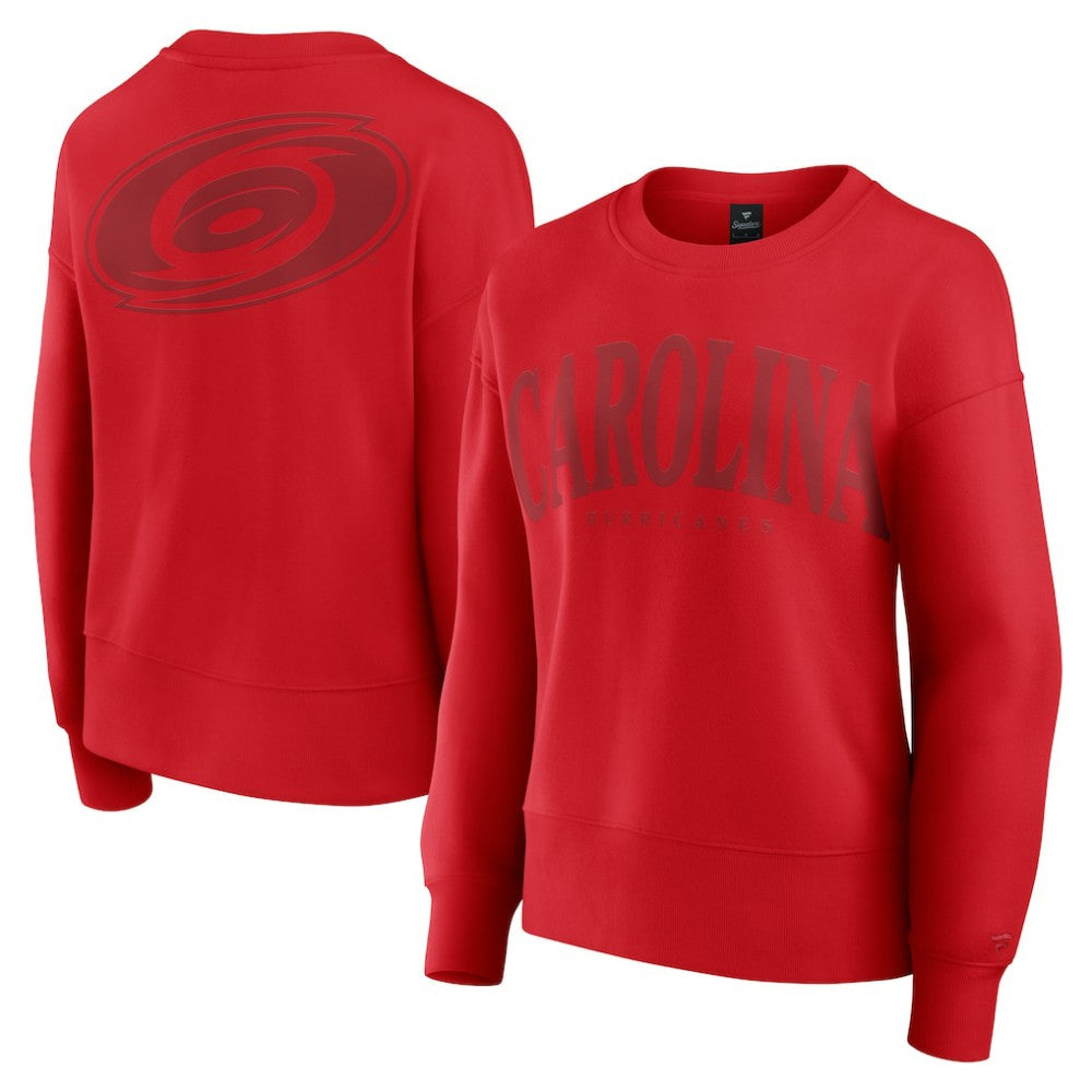 Carolina Hurricanes Fanatics Women's Elements Flow Pullover Sweatshirt