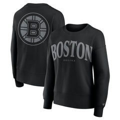 Boston Bruins Fanatics Women's Elements Flow Pullover Sweatshirt
