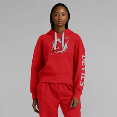 New Jersey Devils Fanatics Women's Elements Next Pullover Hoodie