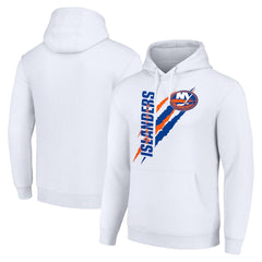 New York Islanders Starter Color Scratch Fleece Pullover Hoodie