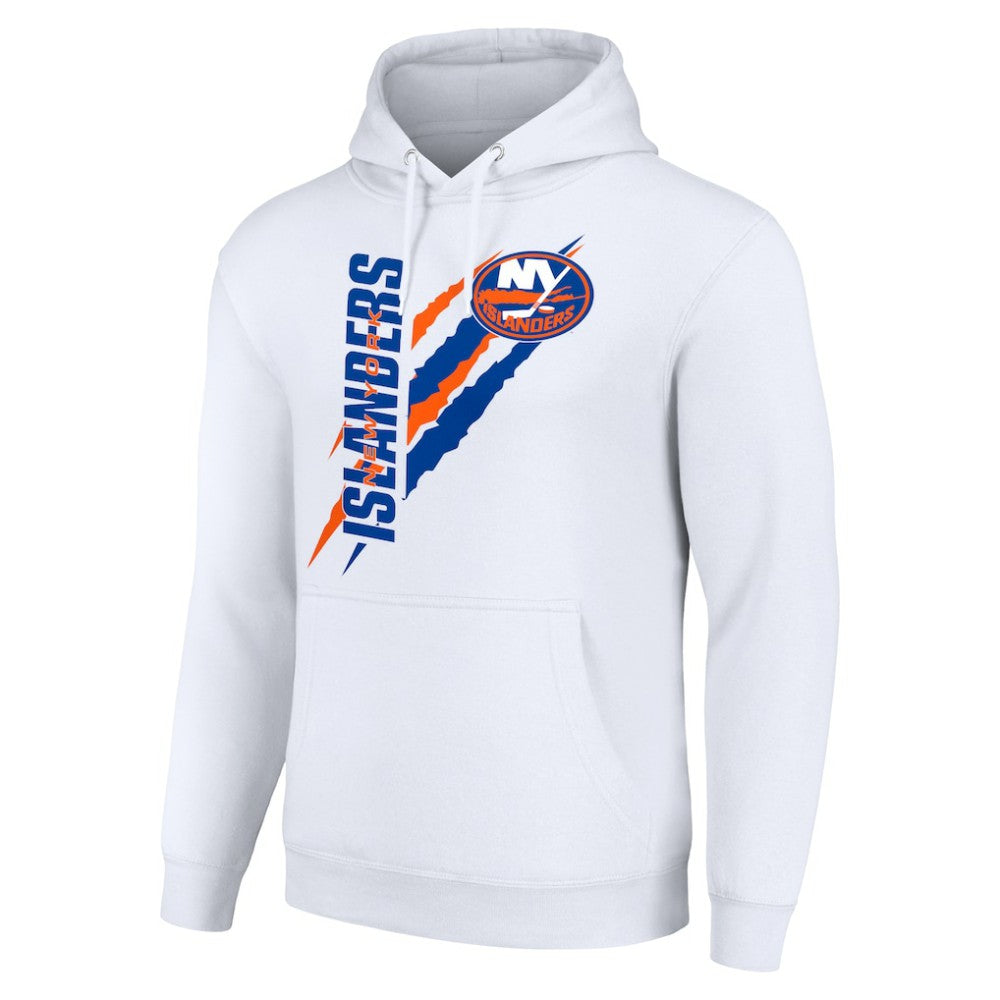 New York Islanders Starter Color Scratch Fleece Pullover Hoodie