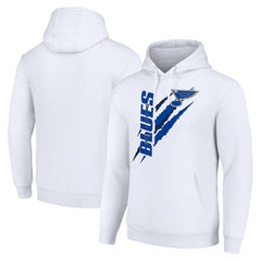 St. Louis Blues Starter Color Scratch Fleece Pullover Hoodie