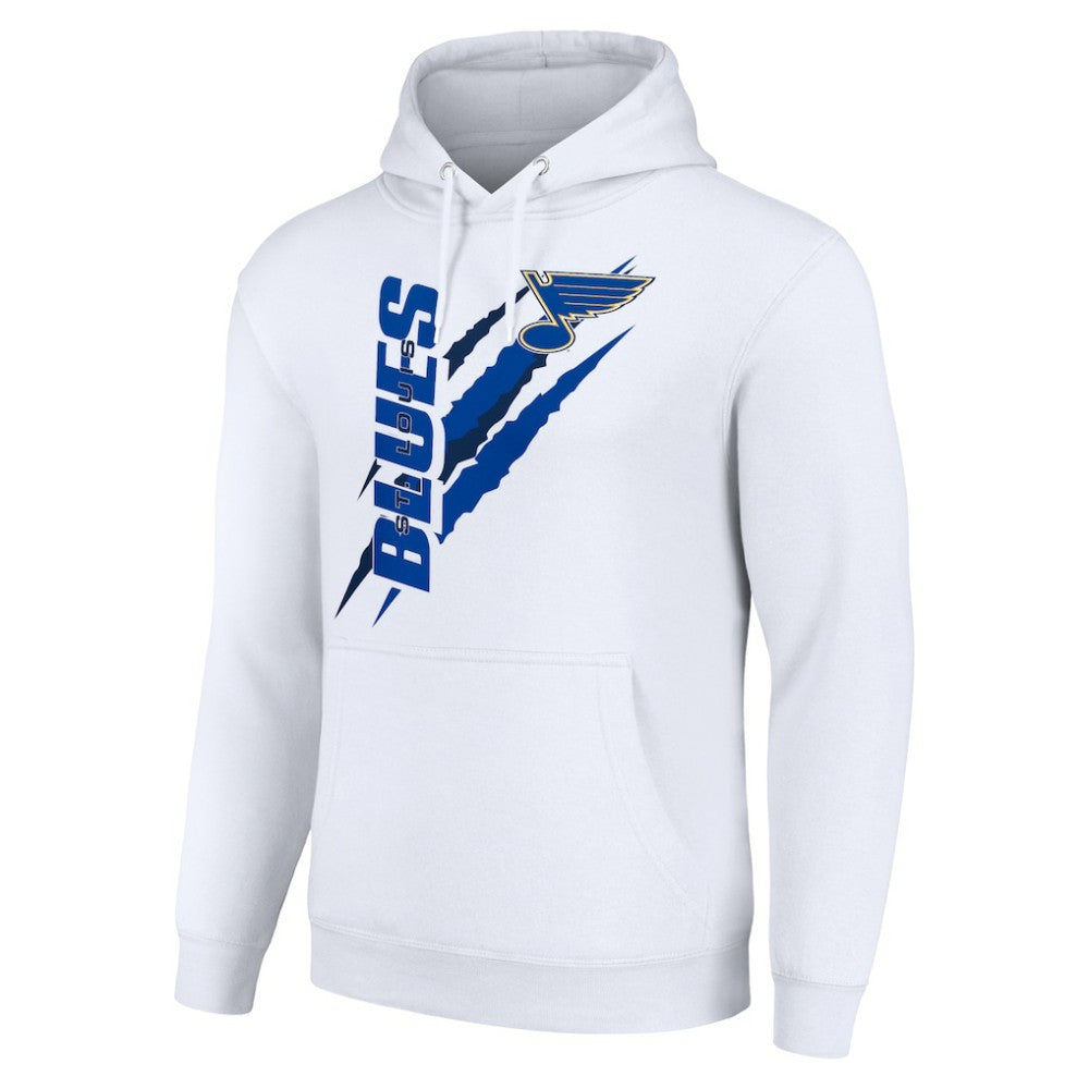 St. Louis Blues Starter Color Scratch Fleece Pullover Hoodie