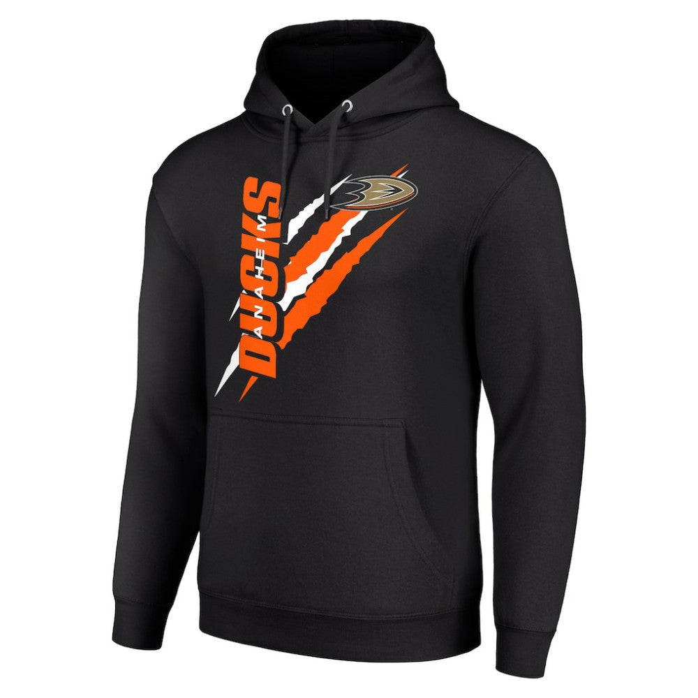 Anaheim Ducks Starter Color Scratch Fleece Pullover Hoodie