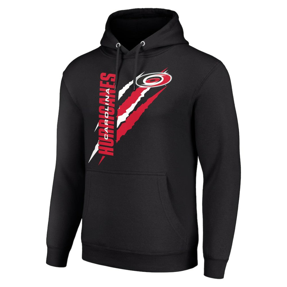 Carolina Hurricanes Starter Color Scratch Fleece Pullover Hoodie