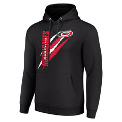 Carolina Hurricanes Starter Color Scratch Fleece Pullover Hoodie