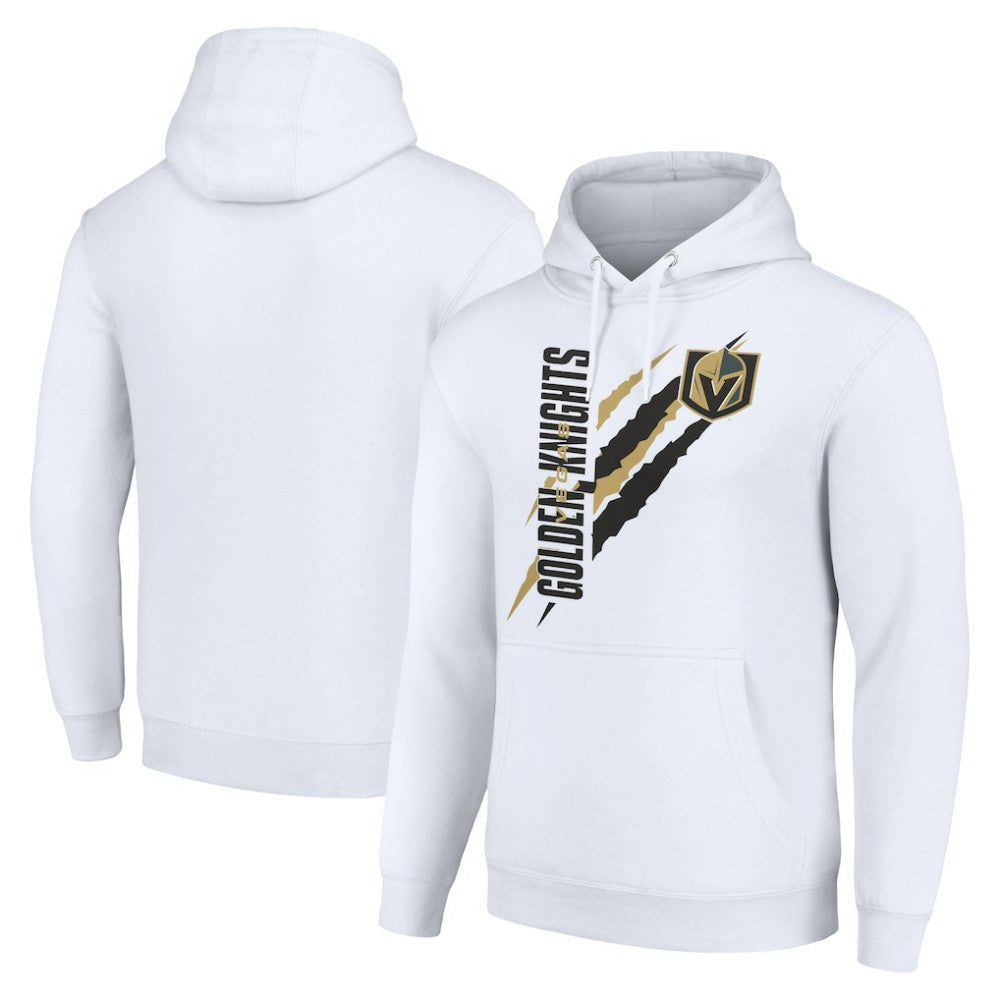 Vegas Golden Knights Starter Color Scratch Fleece Pullover Hoodie