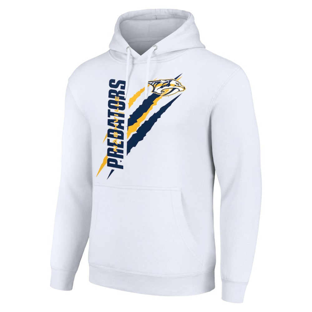 Nashville Predators Starter Color Scratch Fleece Pullover Hoodie