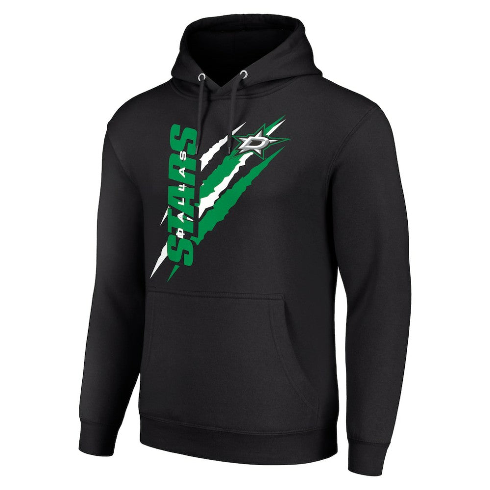 Dallas Stars Starter Color Scratch Fleece Pullover Hoodie