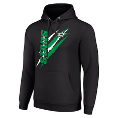 Dallas Stars Starter Color Scratch Fleece Pullover Hoodie
