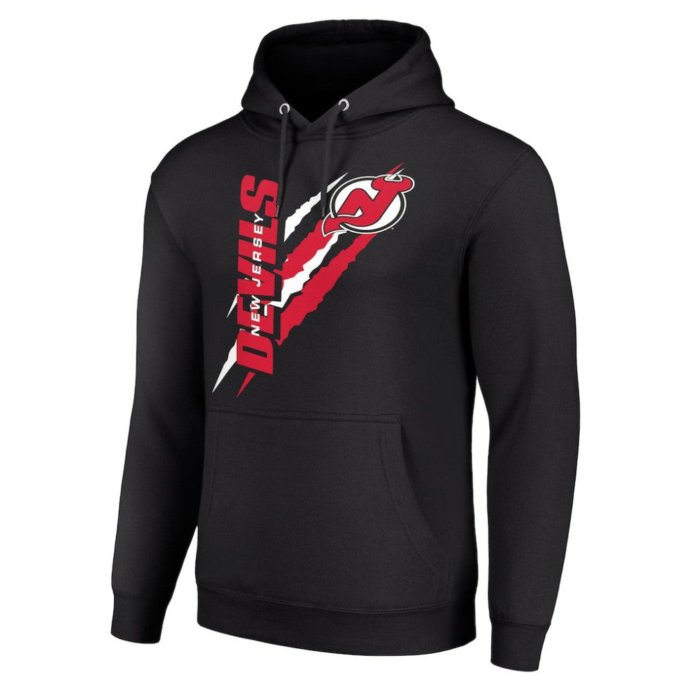 New Jersey Devils Starter Color Scratch Fleece Pullover Hoodie