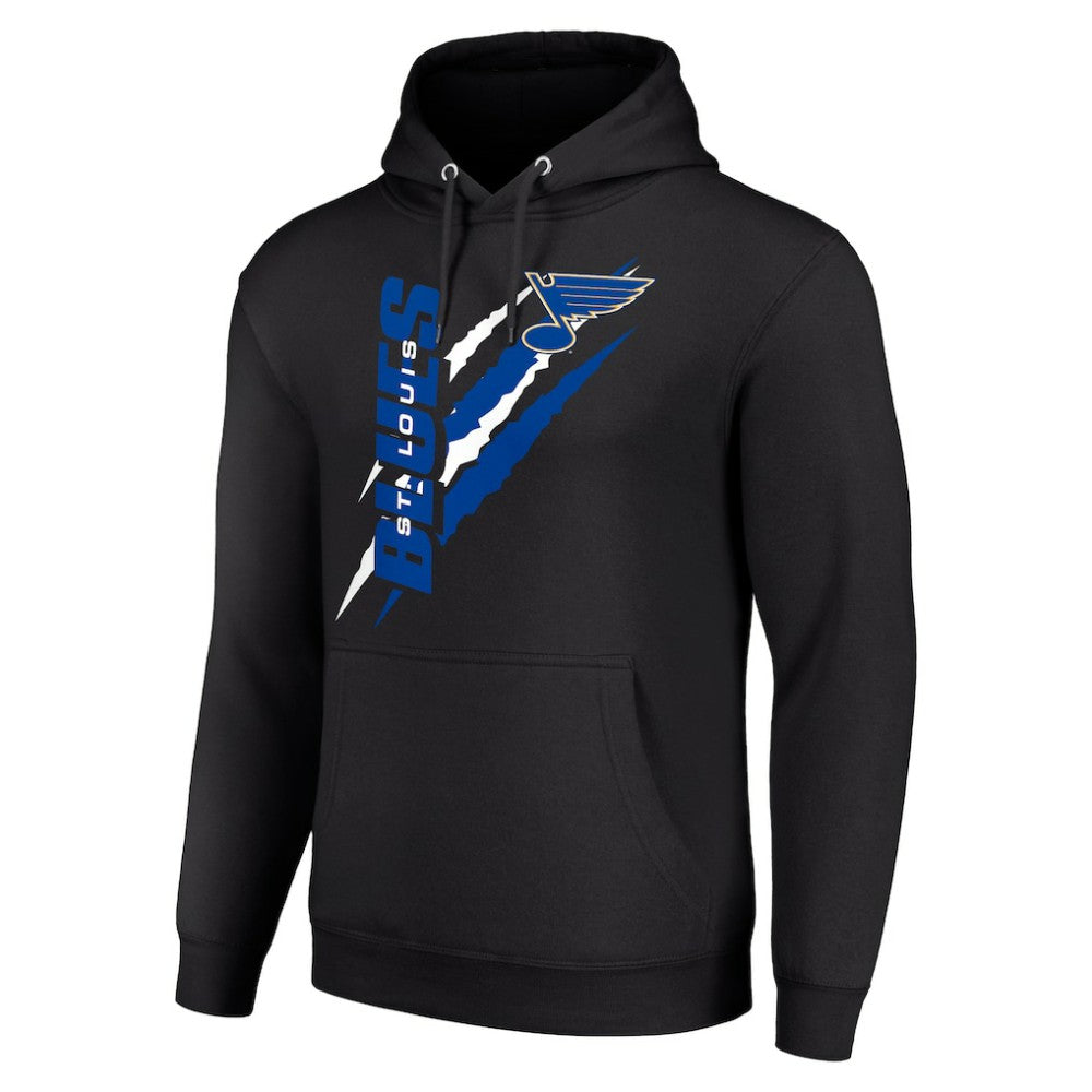 St. Louis Blues Starter Color Scratch Fleece Pullover Hoodie