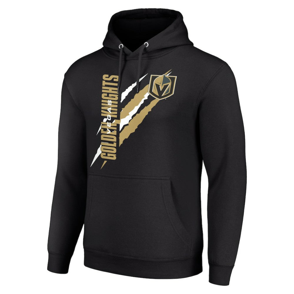 Vegas Golden Knights Starter Color Scratch Fleece Pullover Hoodie
