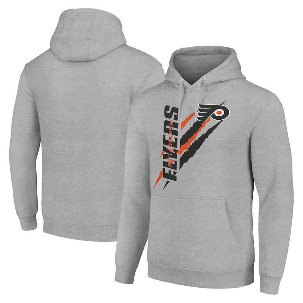 Philadelphia Flyers Starter Color Scratch Fleece Pullover Hoodie