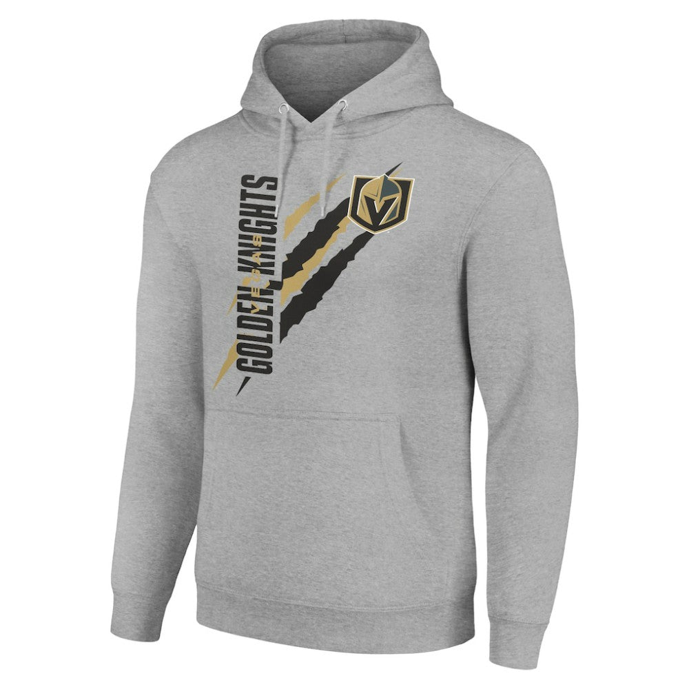 Vegas Golden Knights Starter Color Scratch Fleece Pullover Hoodie