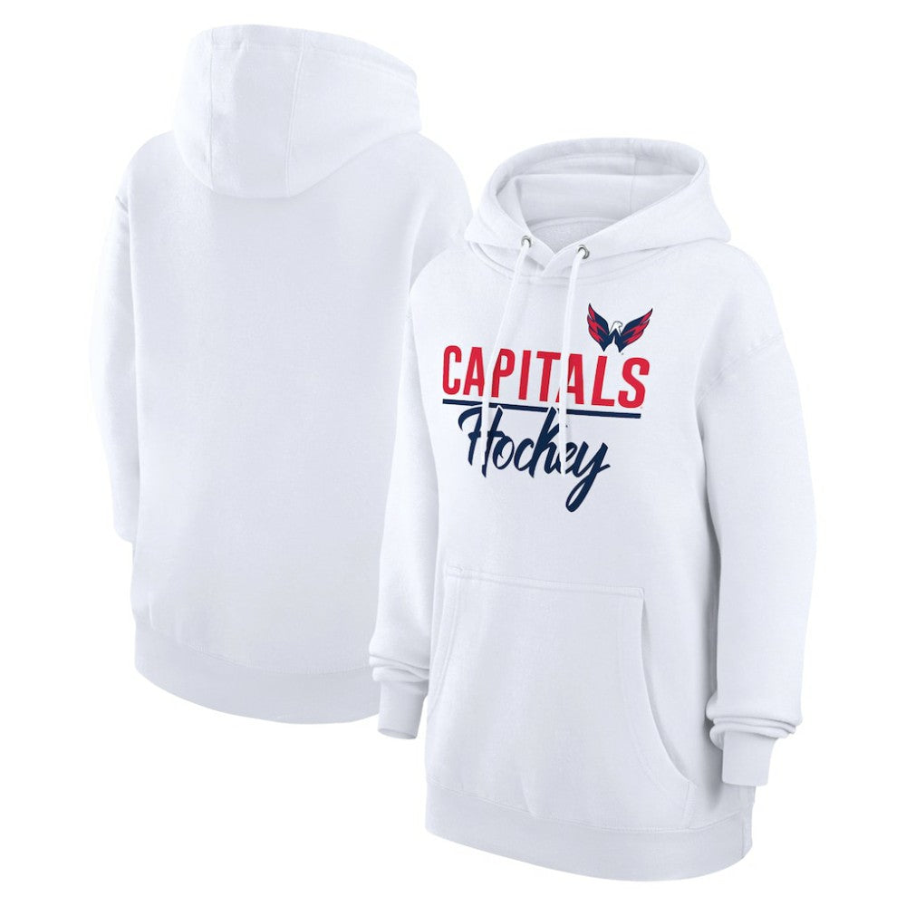 Washington Capitals G-III 4Her by Carl Banks Women's Team Fleece Pullover Hoodie