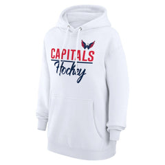 Washington Capitals G-III 4Her by Carl Banks Women's Team Fleece Pullover Hoodie