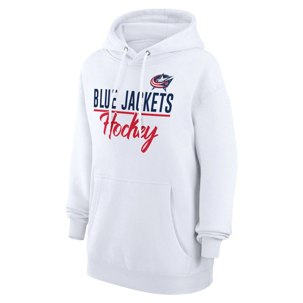 Columbus Blue Jackets G-III 4Her by Carl Banks Women's Team Fleece Pullover Hoodie