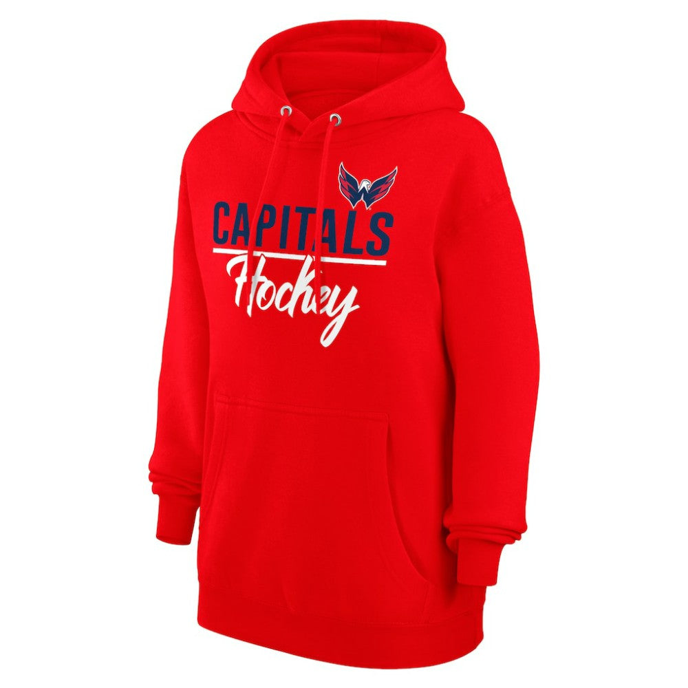 Washington Capitals G-III 4Her by Carl Banks Women's Team Fleece Pullover Hoodie