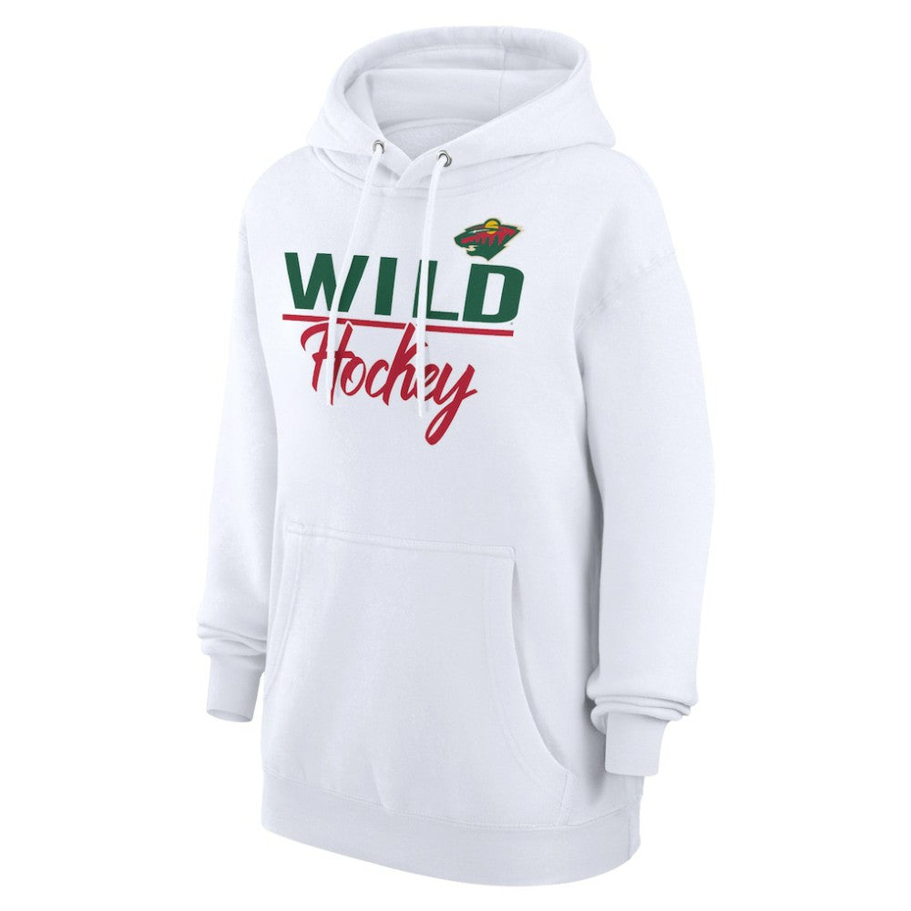 Minnesota Wild G-III 4Her by Carl Banks Women's Team Fleece Pullover Hoodie