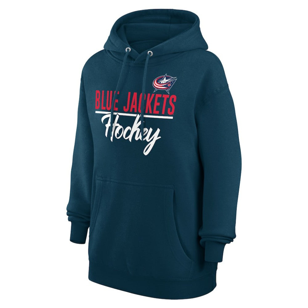 Columbus Blue Jackets G-III 4Her by Carl Banks Women's Team Fleece Pullover Hoodie