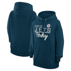 Winnipeg Jets G-III 4Her by Carl Banks Women's Team Fleece Pullover Hoodie