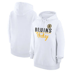 Boston Bruins G-III 4Her by Carl Banks Women's Team Fleece Pullover Hoodie