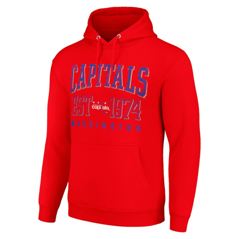 Washington Capitals Starter Retro Graphic Pullover Hoodie