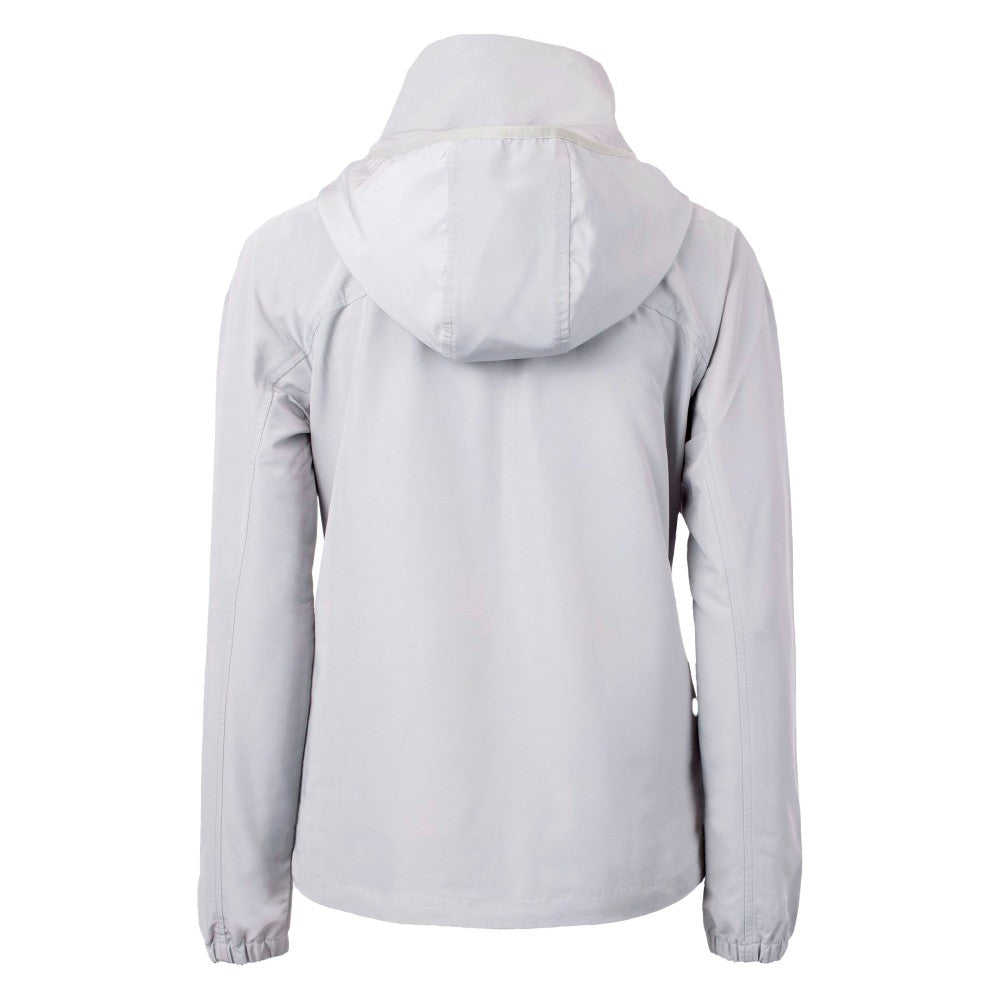 Milwaukee Brewers Cutter & Buck Women's City Connect Charter Eco Recycled Full-Zip Jacket - Gray