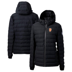 San Francisco Giants Cutter & Buck Women's City Connect Mission Ridge Repreve Eco Insulated Full-Zip Puffer Jacket - Black