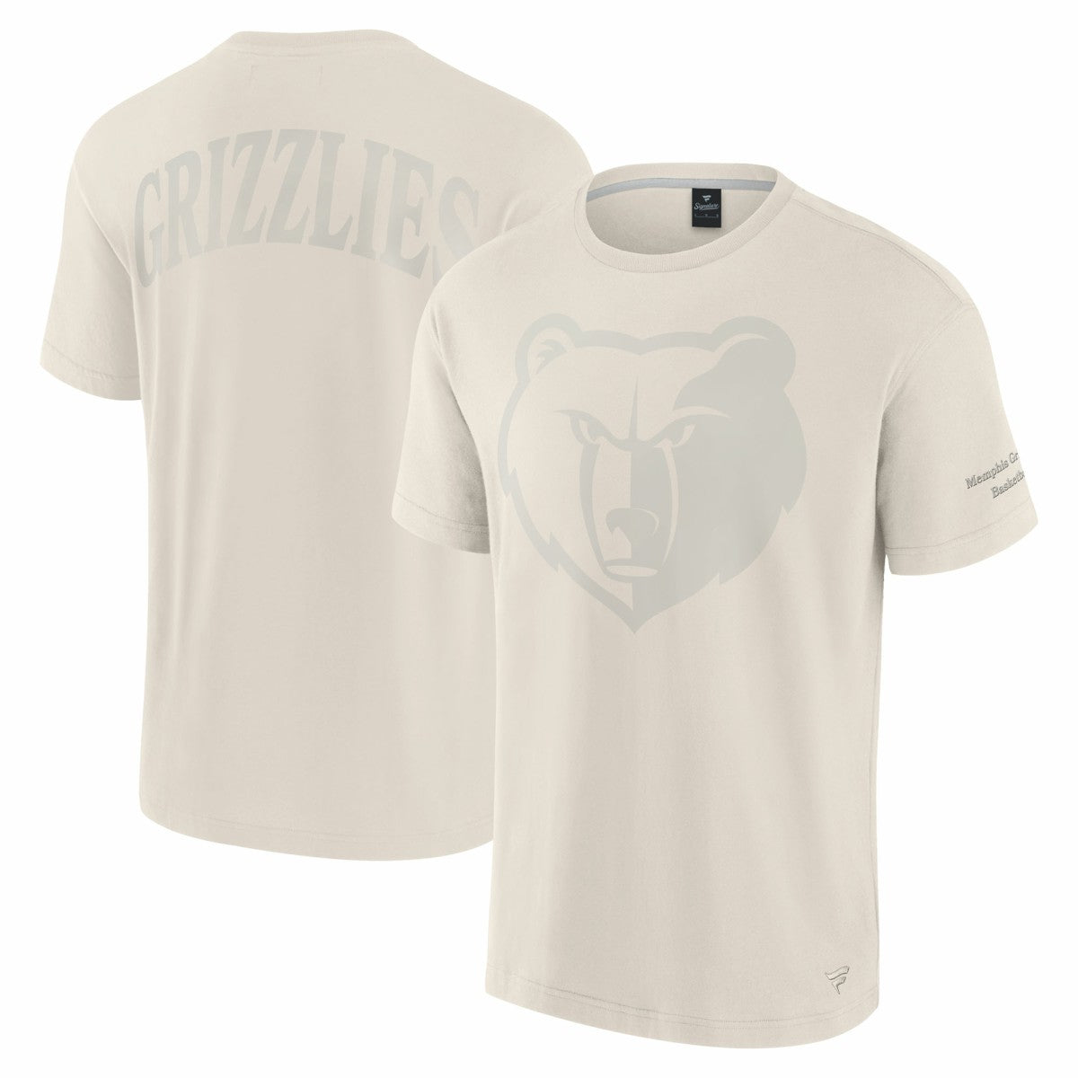 Memphis Grizzlies Elements Iconic T-Shirt - Cream | Fanatics for sale