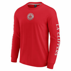 LA Clippers Elements Strive Long Sleeve T-Shirt  - Red | Fanatics sale